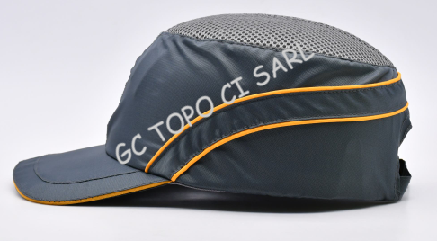 Casquette anti-heurt grise N°CAH-F-GR