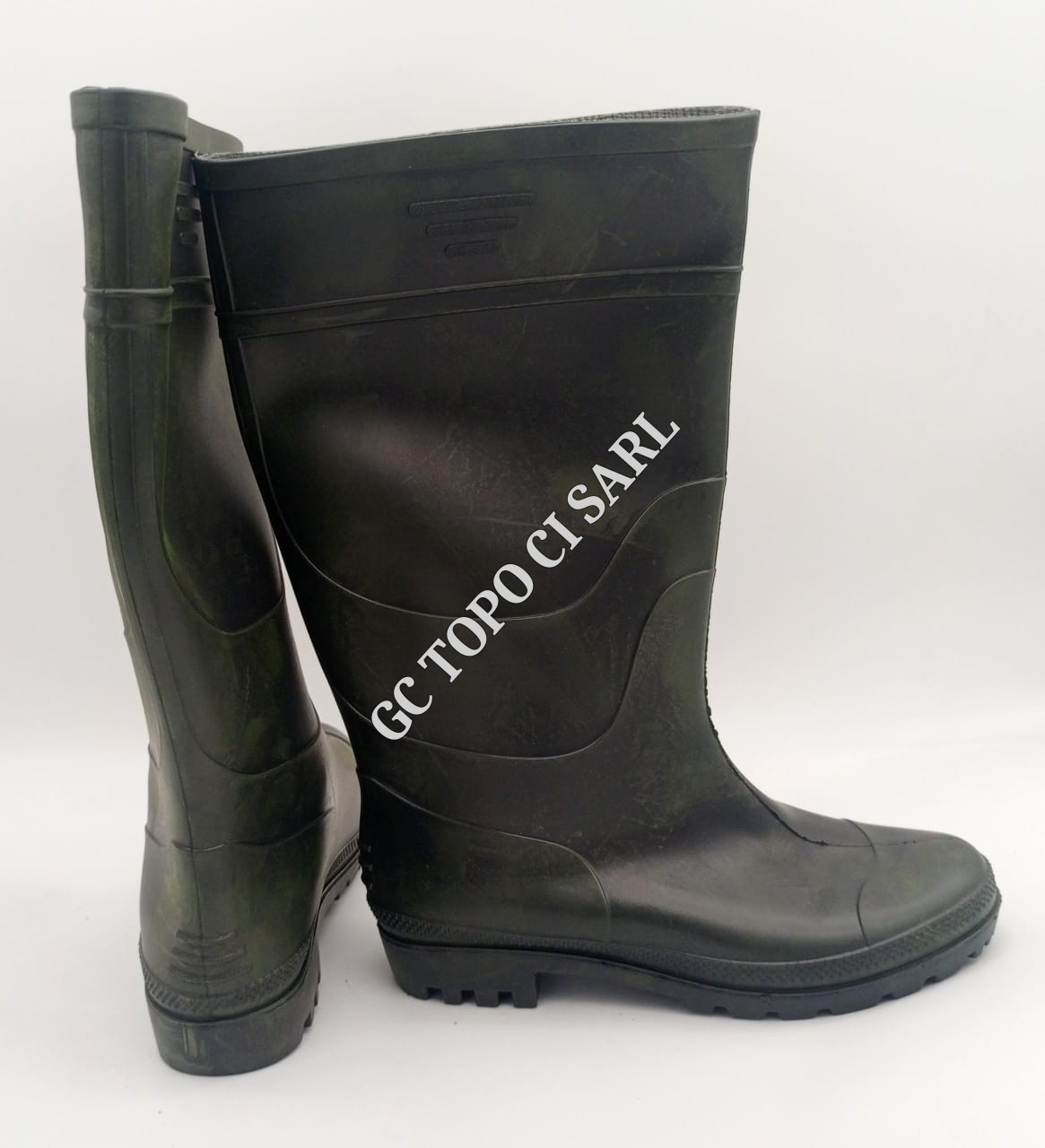 Botte de Pluie PVC noir ITALY N°39